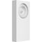 Ekena Millwork Standard Foster Bullseye Plinth Block with Square Edge, 2 1/2"W x 5"H x 3/4"P PBP025X050X075FOS02 - alternate 1
